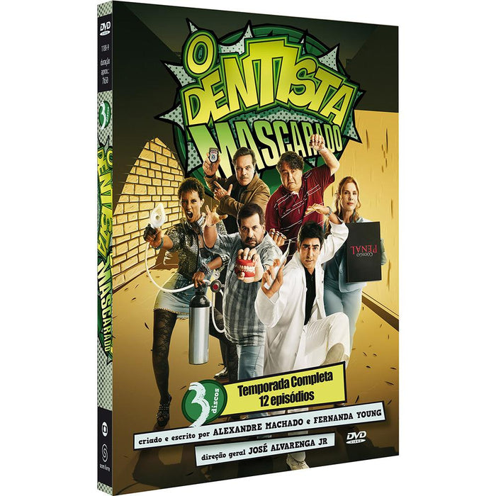 DVD - O Dentista Mascarado: Temporada Completa (3 Discos)