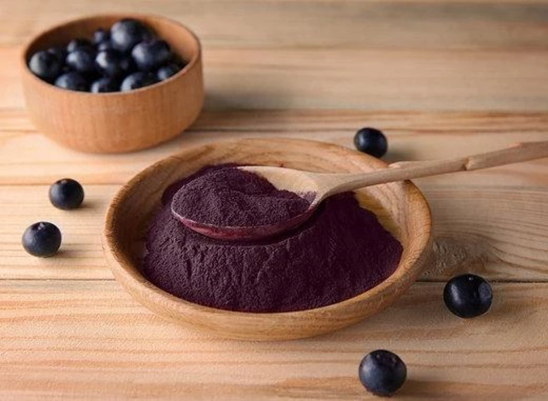 1 KG of BRAZILIAN ORGANIC PURE ACAI BERRY POWDER Freeze Dried Fruit anti aging protein