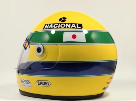 shoei f1 helmet Ayrton senna helmet year 1992 F1