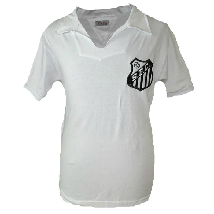 Pele Soccer Jersey SANTOS 1962 1963 WORLD CUP SHORT SLEEVE 100% authentic