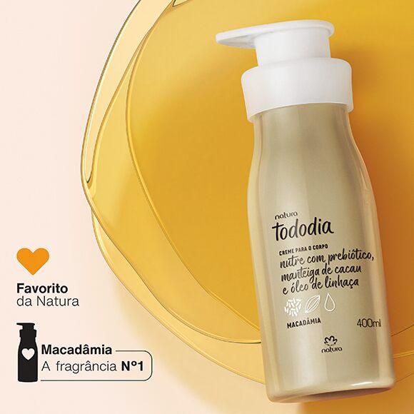 Natura TODODIA Macadâmia / Nutritious Deodorant Cream For Body Macadamia - 400ml