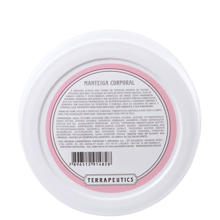 Granado Terrapeutics Calendula - Hydrating Body Butter 200g
