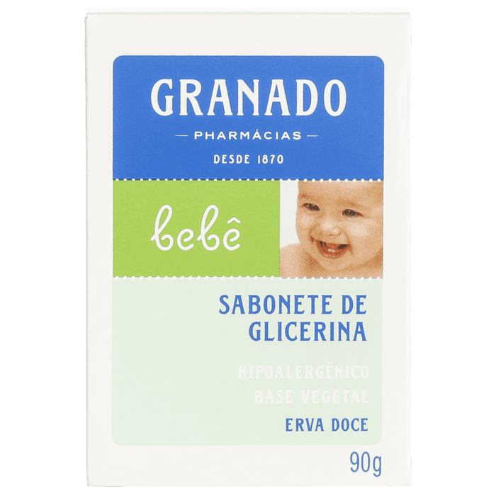 Granado Glycerin Baby Fennel - Soap in Bar 90g