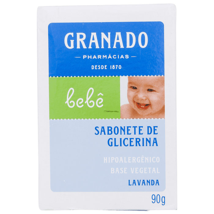 Granado Glycerin Lavender Baby - Soap in Bar 90g