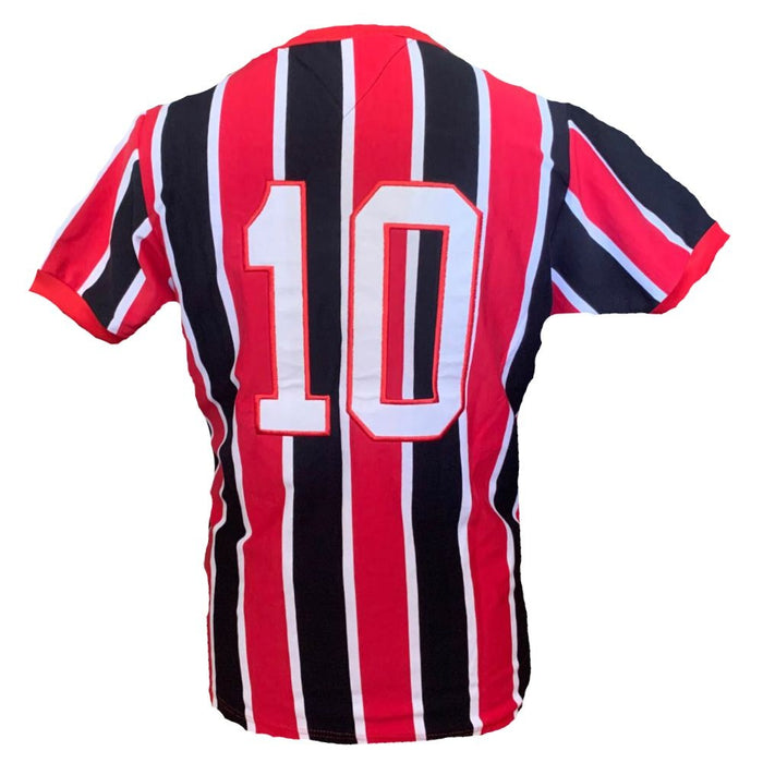 Soccer Jersey Sao Paulo Striped 1970 - Original Retro Athleta