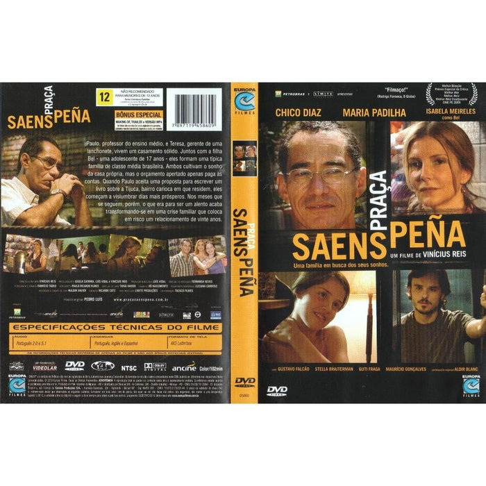 DVD Praça Saens Peña