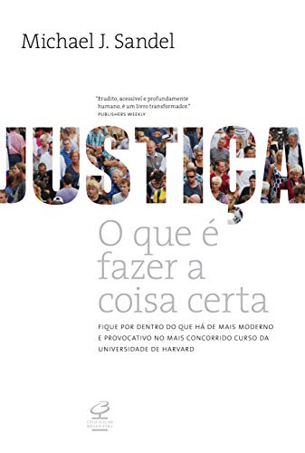 Justiça: O que é fazer a coisa certa - Michael J. Sandel - Português Capa Comum