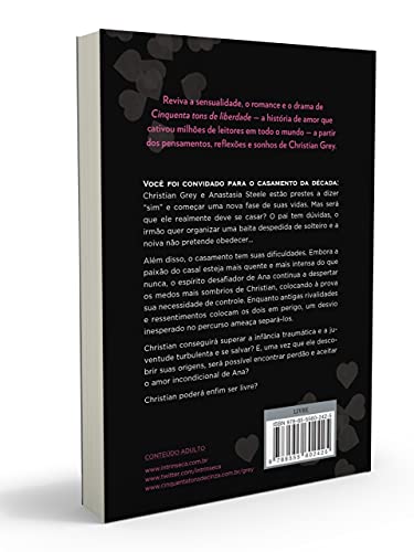Livre: Cinquenta Tons de Liberdade Pelos Olhos de Christian: 3 - E L James