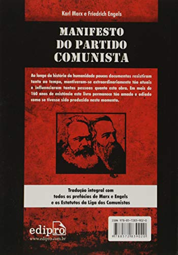 Manifesto do Partido Comunista: Com todos os prefácios de Marx e Engels e os Estatutos da Liga dos Comunistas - Karl Marx - Português