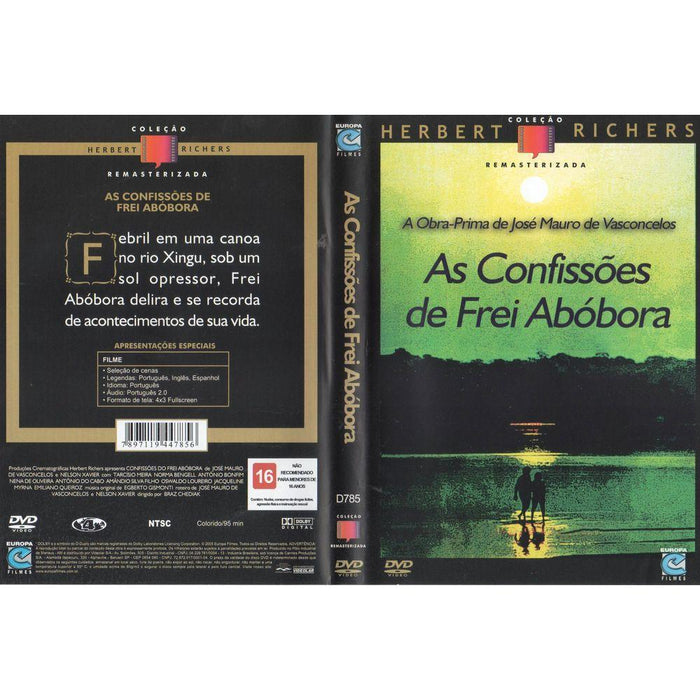 DVD As Confissões Do Frei Abóbora Coleção Herbert Richers