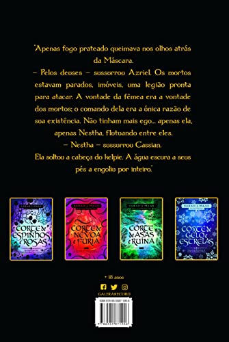 Corte de chamas prateadas (Vol. 4 Corte de espinhos e rosas) – Edição de colecionador - Sarah J. Maas