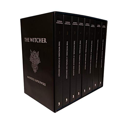 The Witcher  -  Box capa dura - Andrzej Sapkowski - Português