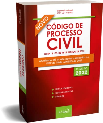 Código de Processo Civil 2022: Mini - Jair Lot Vieira - Português Capa Comum