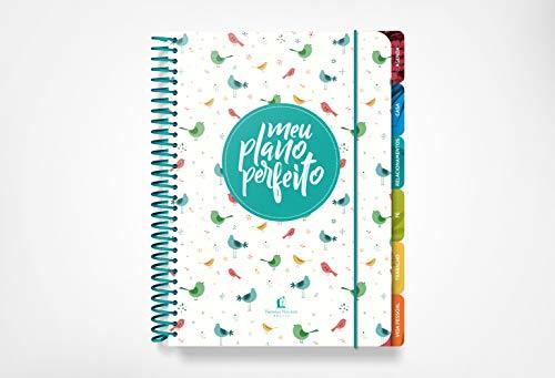 Meu Plano Perfeito, Capa Dura, Espiral Duplo, Pássaros - Alessandra Rigazzo