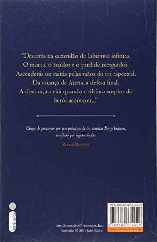 A Batalha do Labirinto  -  Volume 4. Série Percy Jackson e os Olimpianos - Rick Riordan - Português
