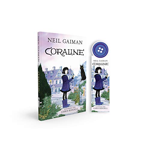Coraline  -  Acompanha marcador de páginas especial - Neil Gaiman - Português