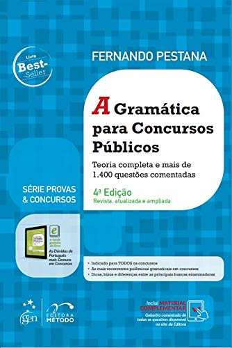 Série Provas & Concursos  -  A Gramática para Concursos Públicos - Fernando FERNANDO PESTANA - Português