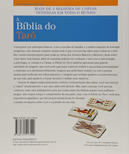 A Biblia do Tarô: O Guia Definitivo das Tiragens e dos Significados dos Arcanos Maiores e Menores - Sarah Barlett