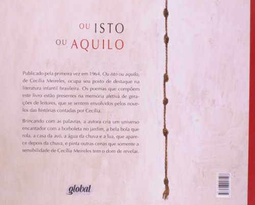 Ou Isto ou Aquilo  - Capa Dura - Cecília Meireles