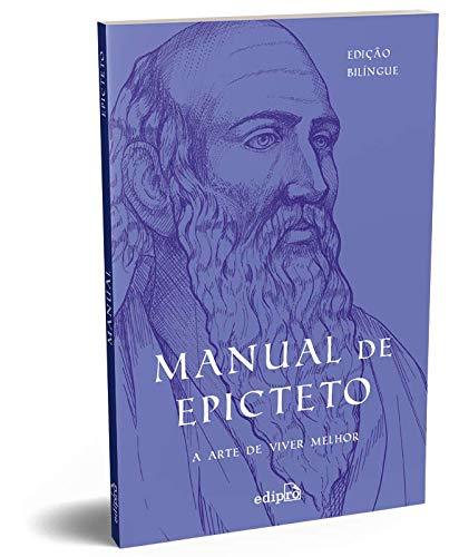 Manual de Epicteto: A arte de viver melhor: Edição Bilíngue com postal + marcador (Grego antigo) Capa comum