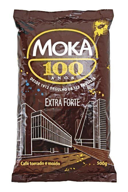 Café Torrado e Moído Extra Forte MOKA Pacote 500g