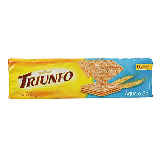 Biscoito TRIUNFO Água e Sal Pacote 200g