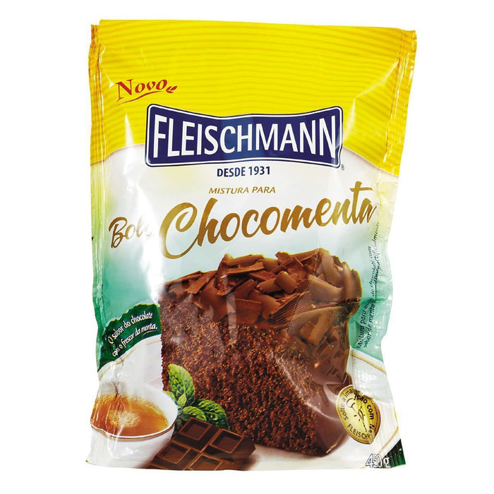 Mistura para Bolo Sabor Chocolate com Menta FLEISCHMANN 450g