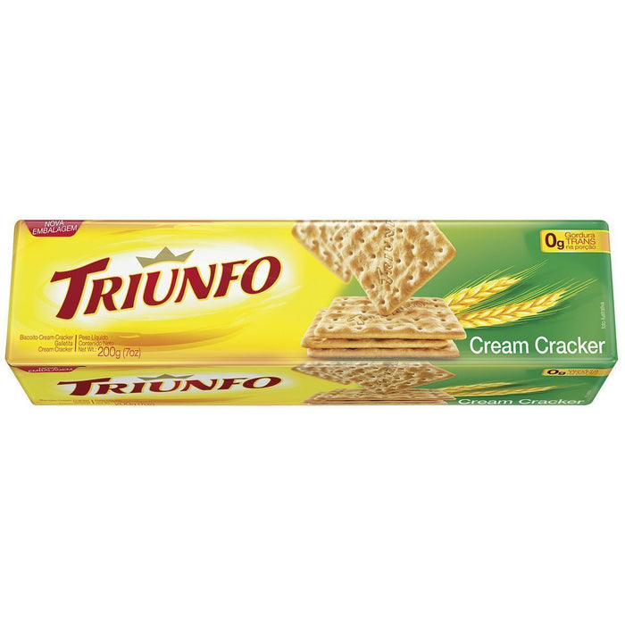 Biscoito TRIUNFO Cream Cracker Pacote 200g