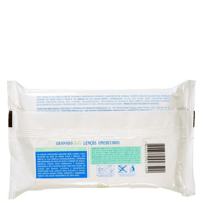 Granado Baby Fennel - Cleaning Tissues (50 units)