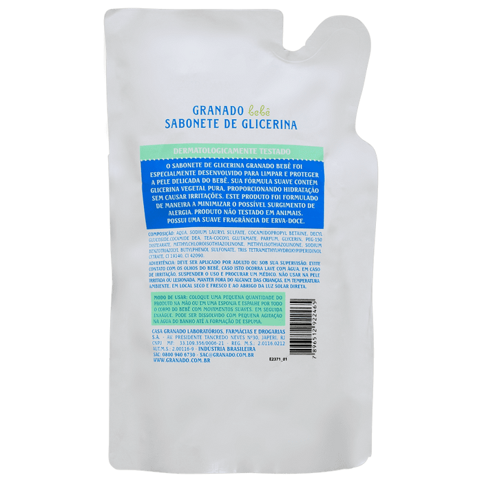 Granado Baby Fennel - Liquid Soap Refill 250ml