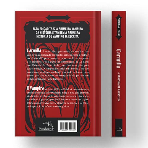 Carmilla  - A vampira de Karnstein +: O Vampiro, de John William Polidori - Le Fanu J. Sheridan