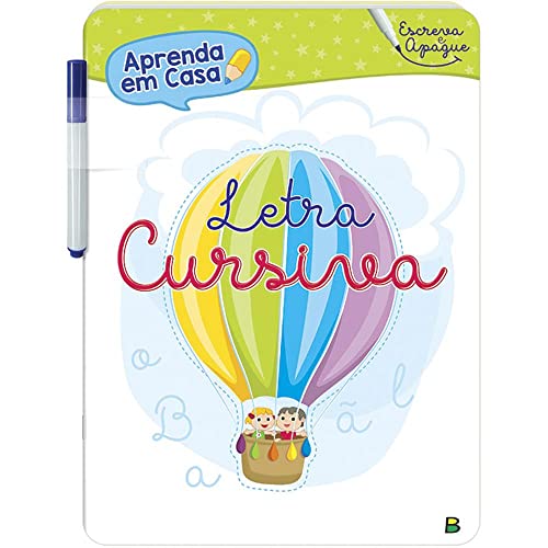 Aprenda em Casa - Escreva e Apague: Letra Cursiva - © Todolivro Ltda. - Português