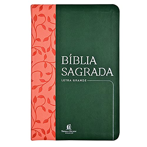 Biblia Sagrada NVI - Couro Soft Verde Letra Grande Leitura Perfeita (Em Portugues do Brasil) - Thomas Nelson Brasil - Leather Bound