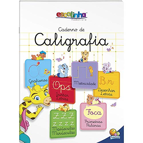 Caderno de Caligrafia - © Todolivro Ltda. - Português