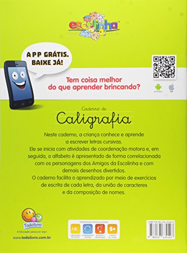 Caderno de Caligrafia - © Todolivro Ltda. - Português