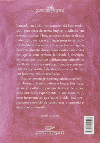 Insustentavel Leveza do Ser (Ed de Bolso) - Linsou (Em Portugues do Brasil) - Milan Kundera