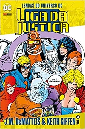 Liga da Justiça. Lendas do Universo Dc Volume 6 (Português) Capa comum