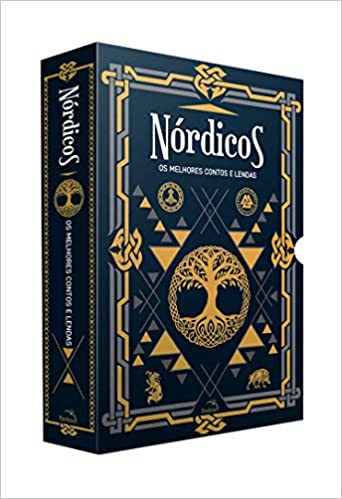 Box Nórdicos: Os Melhores Contos e Lendas  - 2 Livros + Pôster + Marcadores De Páginas - Vários Autores