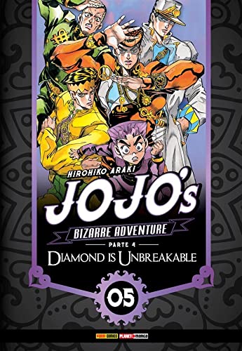 Jojo's Bizarre Adventure  -  Parte 4: Diamond is Unbreakable Vol. 5 - Hirohiko Araki - Português
