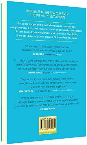 Sprint. O Método Usado no Google Para Testar e Aplicar Novas Ideias em Apenas Cinco Dias - Jake Knapp