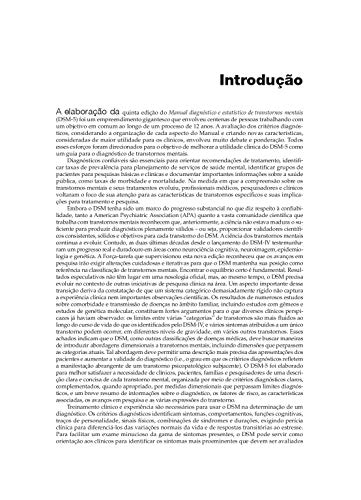 DSM - 5  -  Manual Diagnóstico e Estatístico de Transtornos Mentais - American Psychiatric Association - Português