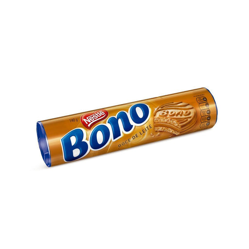 Biscoito NESTLÉ Bono Recheado Doce de Leite Pacote 140g