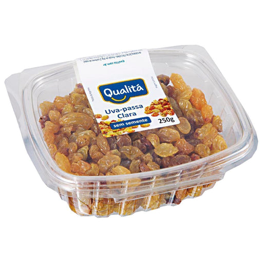 Uva Passa Clara Importada sem Semente QUALITÁ 250g