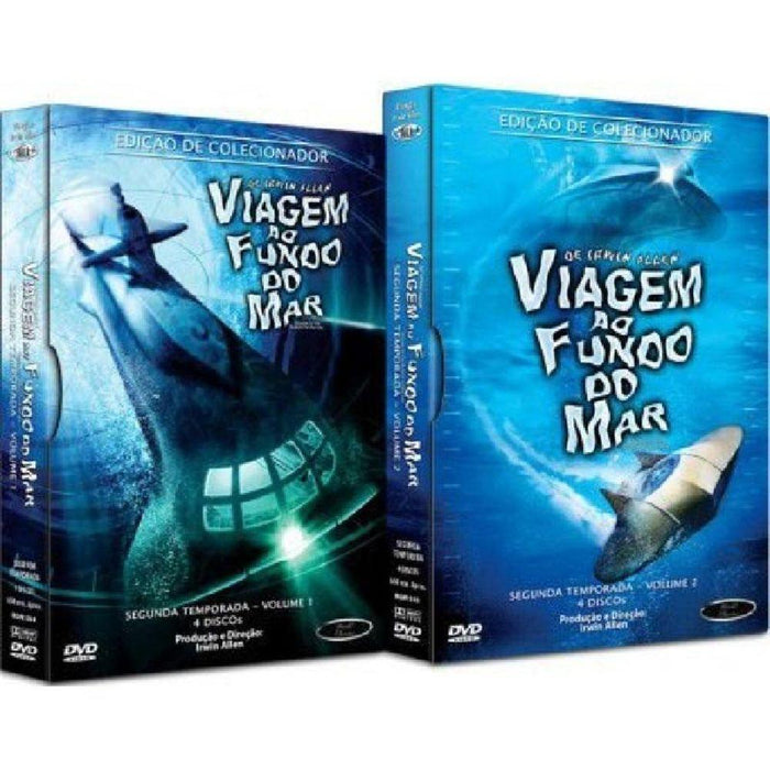 DVD Combo Viagem Ao Fundo do Mar: Segunda Temporada Completa (2 Boxes)