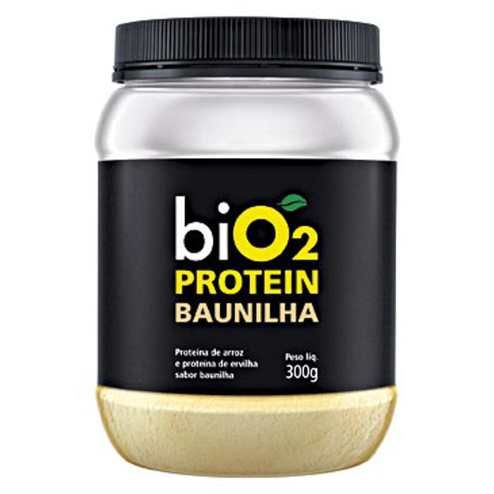 Proteína de Arroz e Ervilha Sabor Baunilha BIO2 Protein 300g