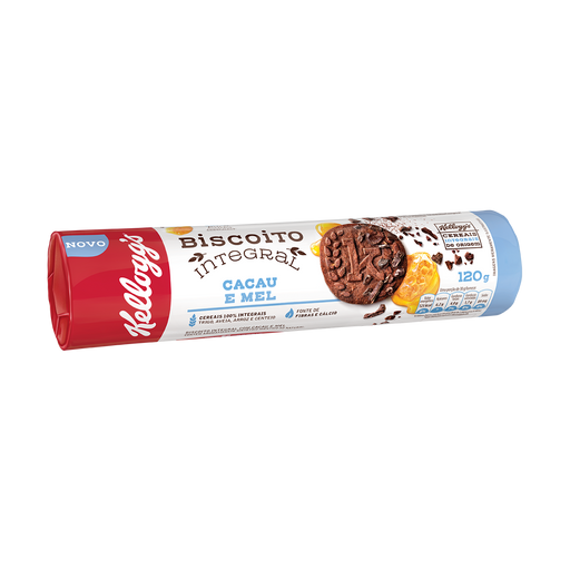 Biscoito KELLOGG'S Integral de Cacau e Mel 120g
