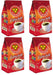 Roasted Ground Coffee Extra Strong 500g 3 CORAÇÕES (Pack of 4)