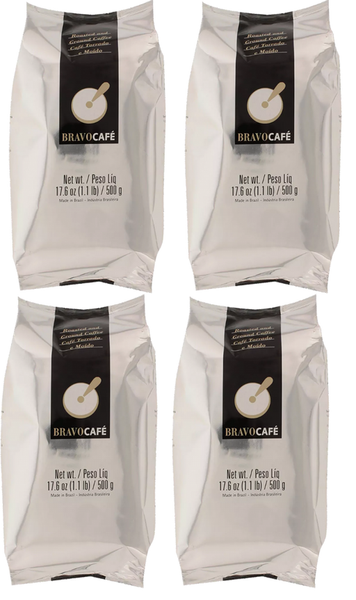 Roasted Ground Coffee Traditional 500g MOKA (Pack of 4)