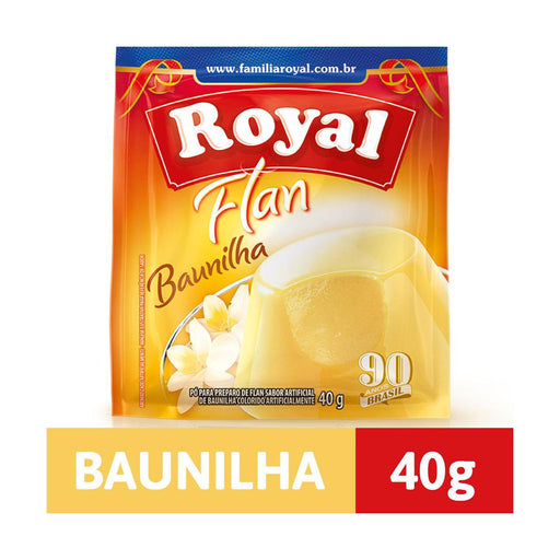 Pó para Flan de Baunilha ROYAL 40g