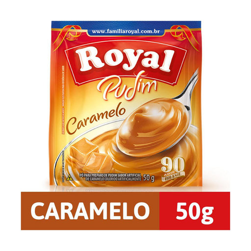 Pó para Pudim Sabor Caramelo ROYAL 50g